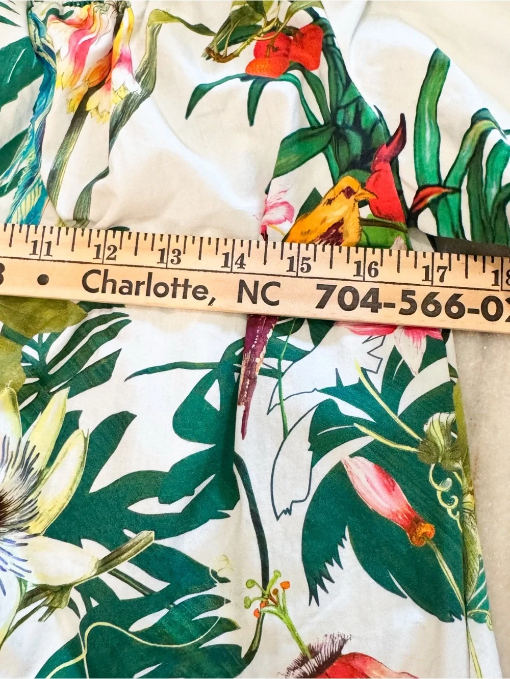 J. Crew Tropical Garden Print Off-Shoulder Dress Sz 12